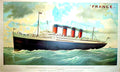 frontFranceBoat Advert A4 Photo Print