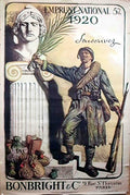 frontJonas SoldierStatue Advert A4 Photo Print