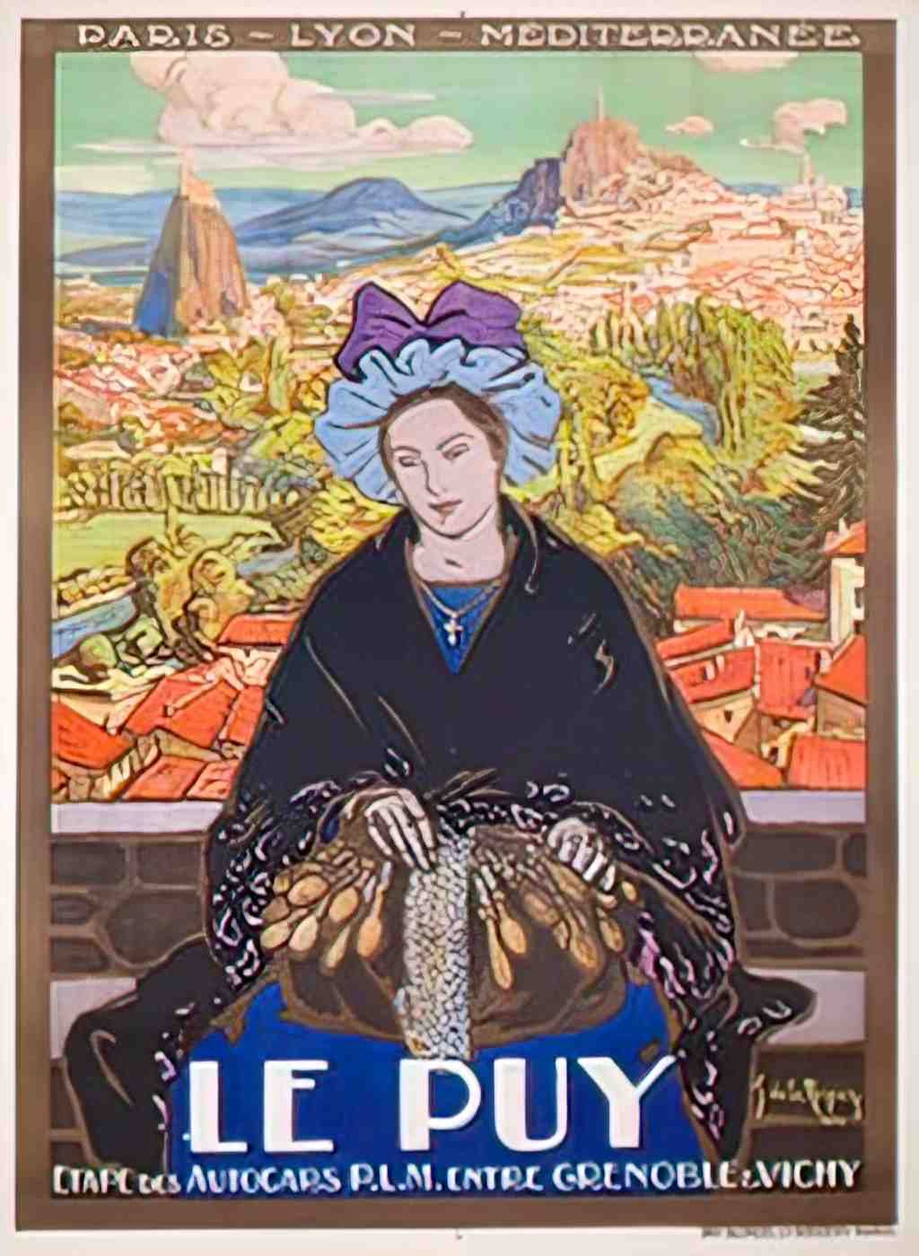 frontLePuy Advert A4 Photo Print
