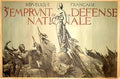 frontLelongMarianneFlags Advert A4 Photo Print