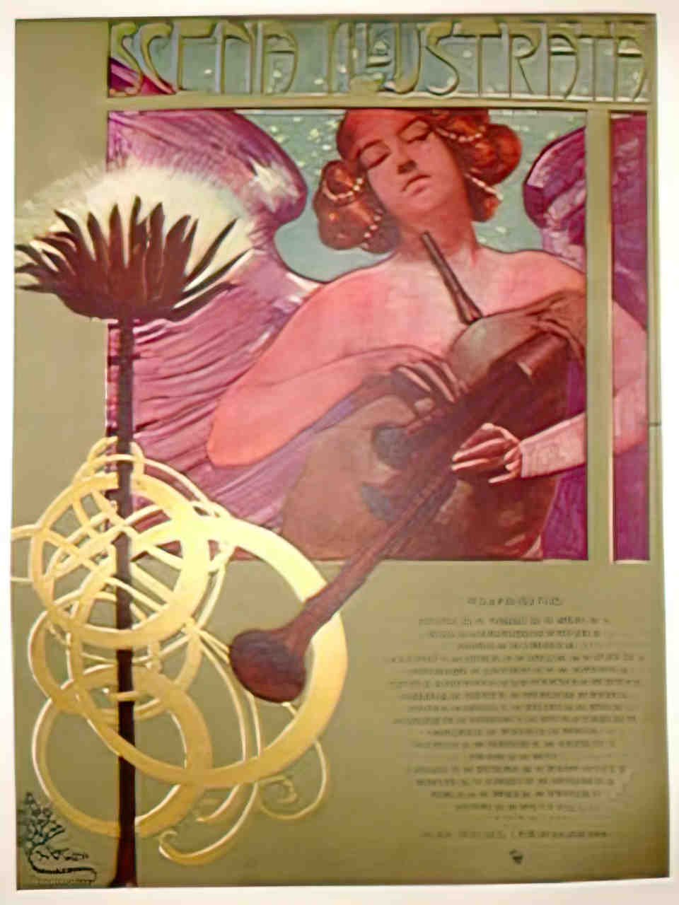 frontMataloniScenaWomanFlower Advert A4 Photo Print
