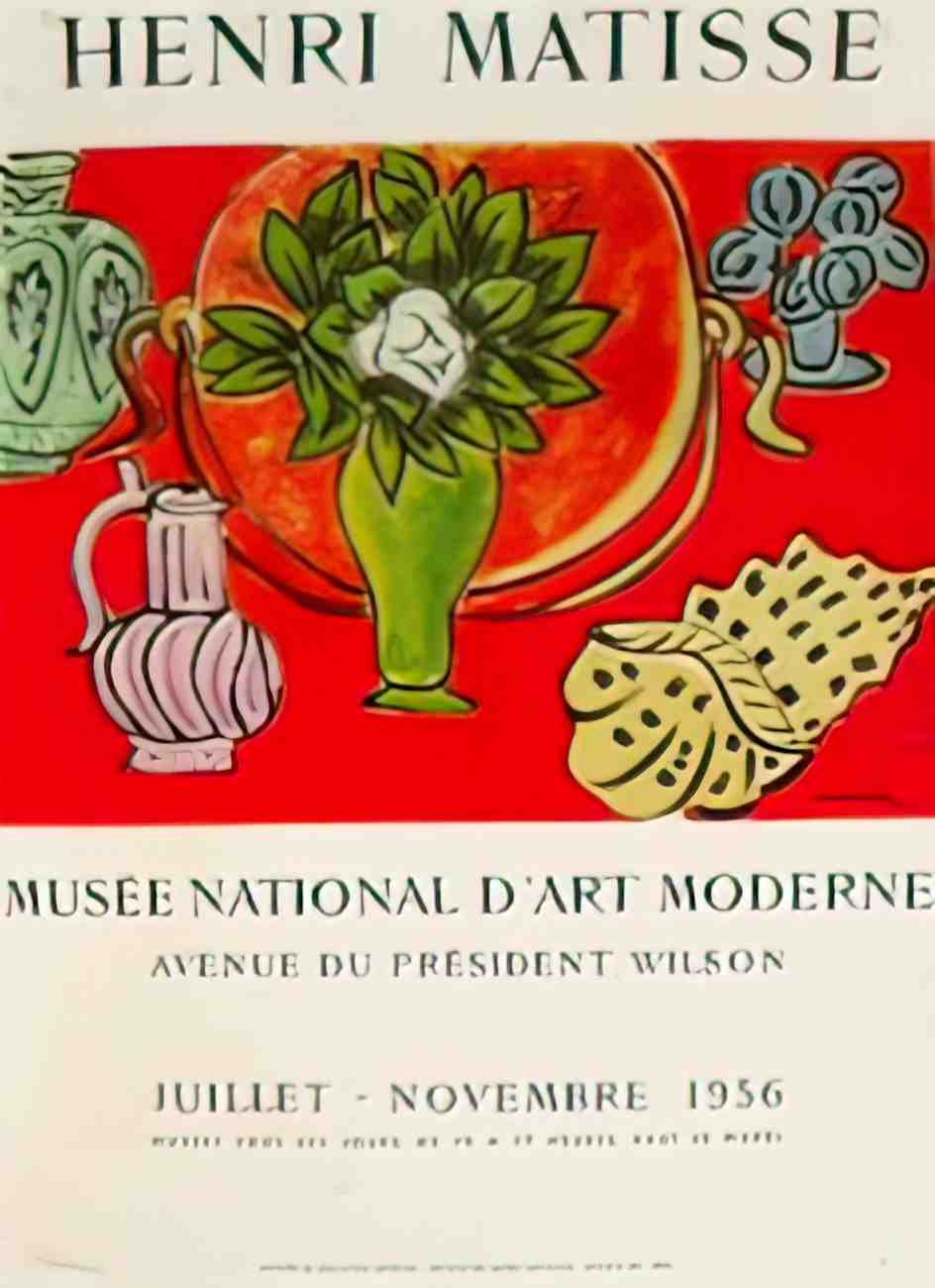 frontMatisseMusee56 Advert A4 Photo Print