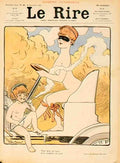 frontMeunierRireCarNude Advert A4 Photo Print