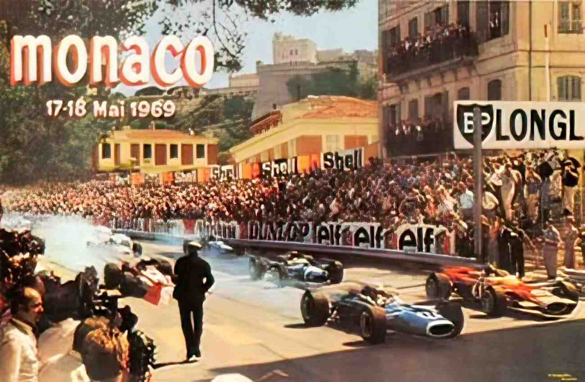 frontMonaco69 Advert A4 Photo Print