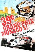frontMonaco81 Advert A4 Photo Print