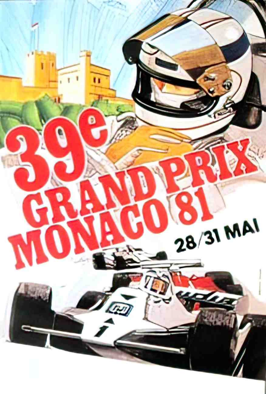 frontMonaco81 Advert A4 Photo Print
