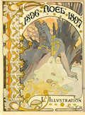 frontMuchaNoel1896 Advert A4 Photo Print