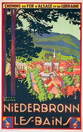 frontNiederbronn Advert A4 Photo Print