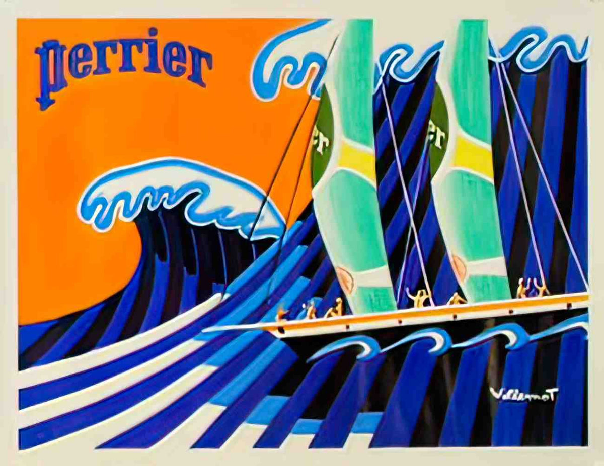 frontPerrierHokusa Advert A4 Photo Print