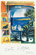 frontPicassoCoteDazur Advert A4 Photo Print