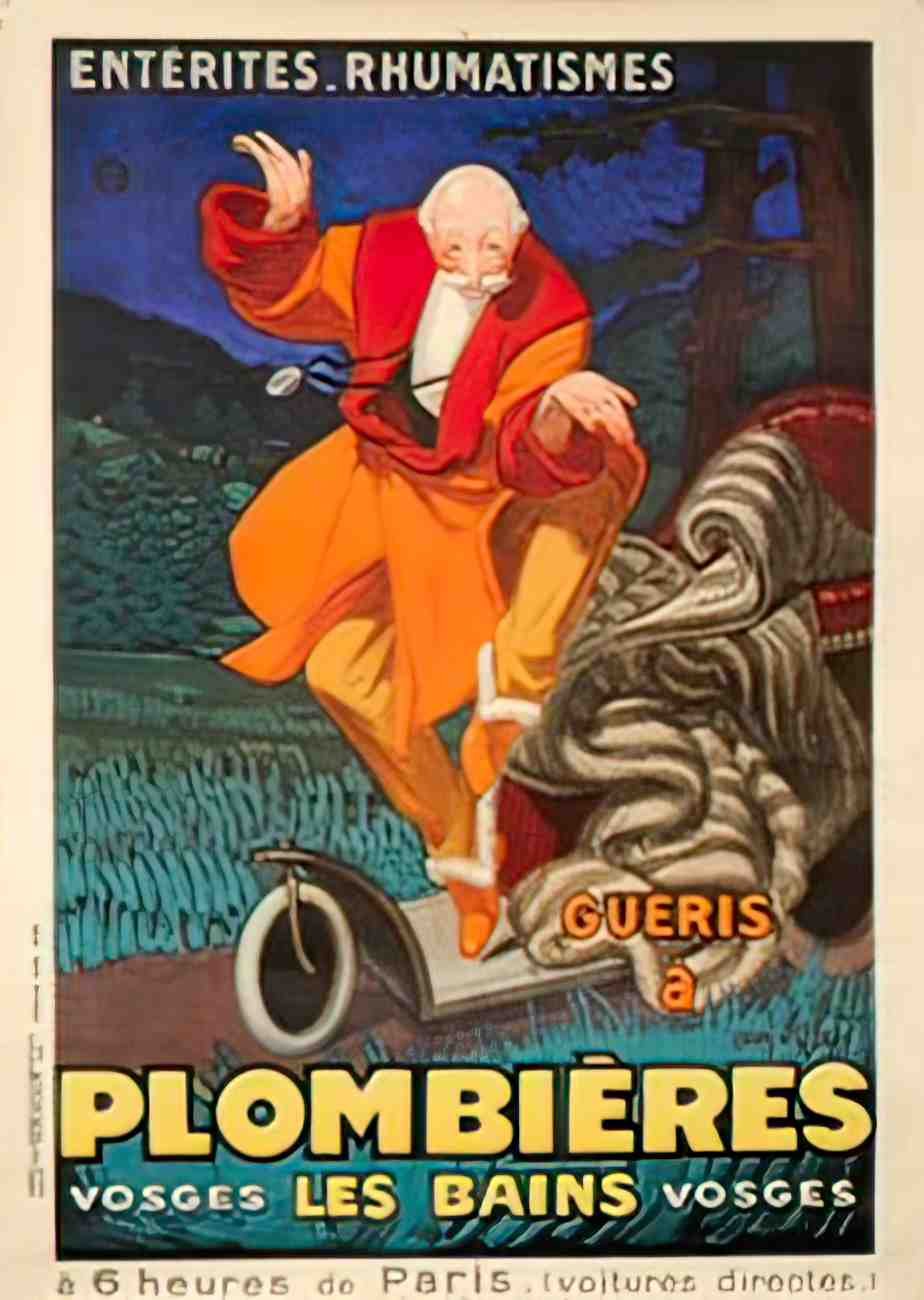 frontPlombieres Advert A4 Photo Print