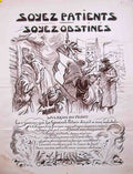 frontProuveSoyezPatient Advert A4 Photo Print