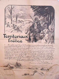 frontProuveTerritoriaux Advert A4 Photo Print