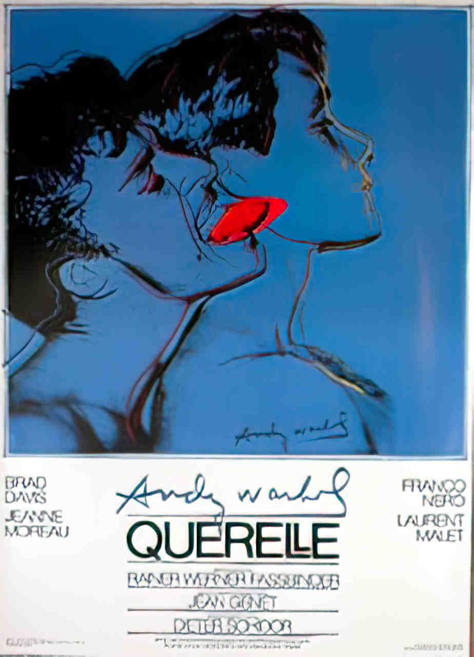 frontQuerelleBlu Advert A4 Photo Print