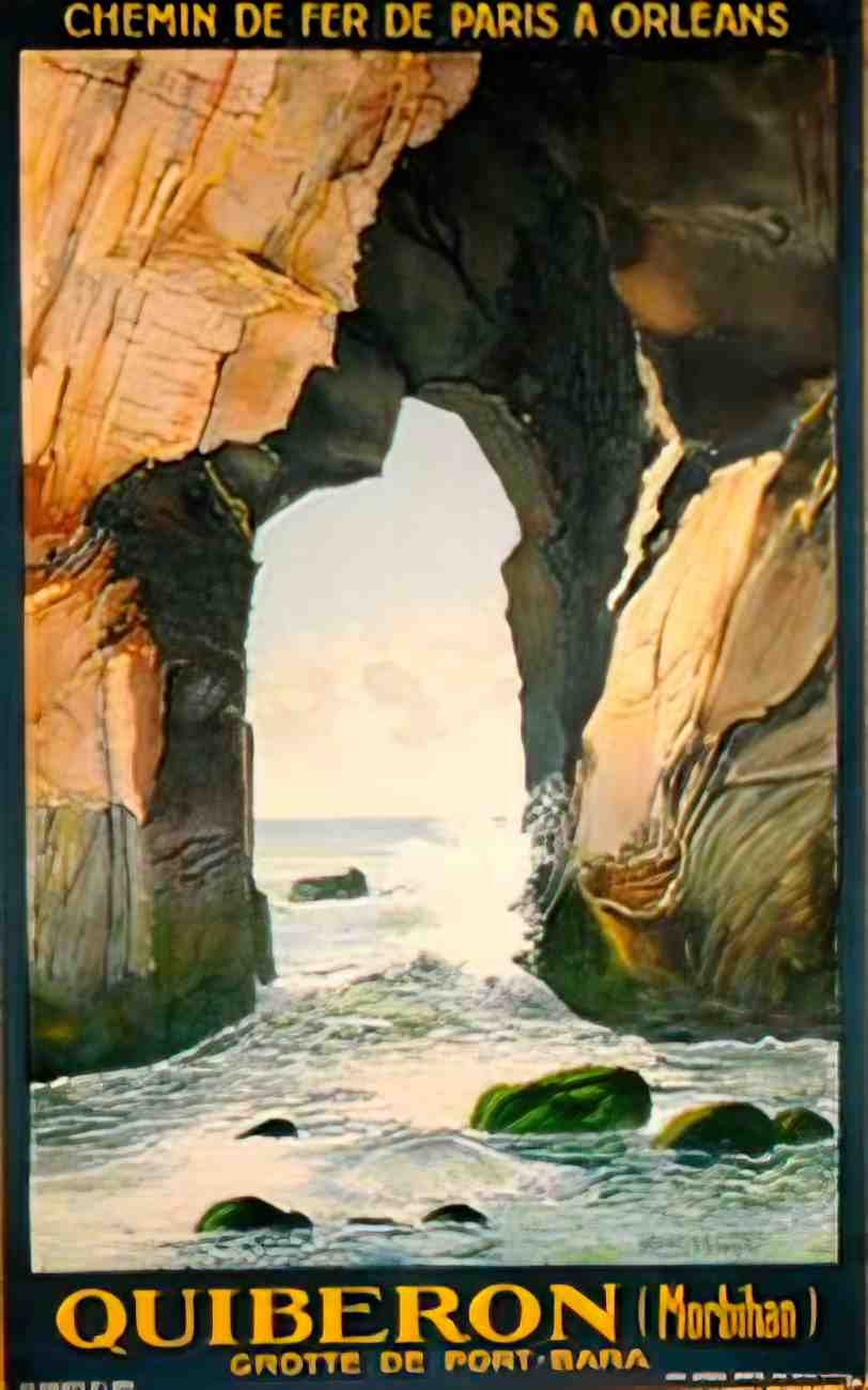 frontQuiberon Advert A4 Photo Print