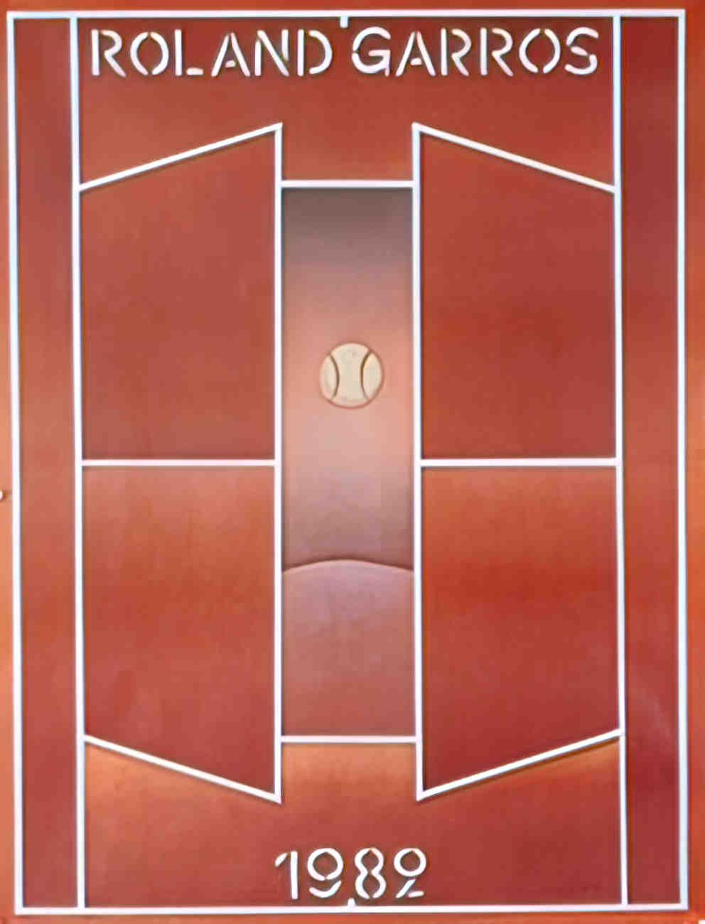 frontRolandGarros8 Advert A4 Photo Print