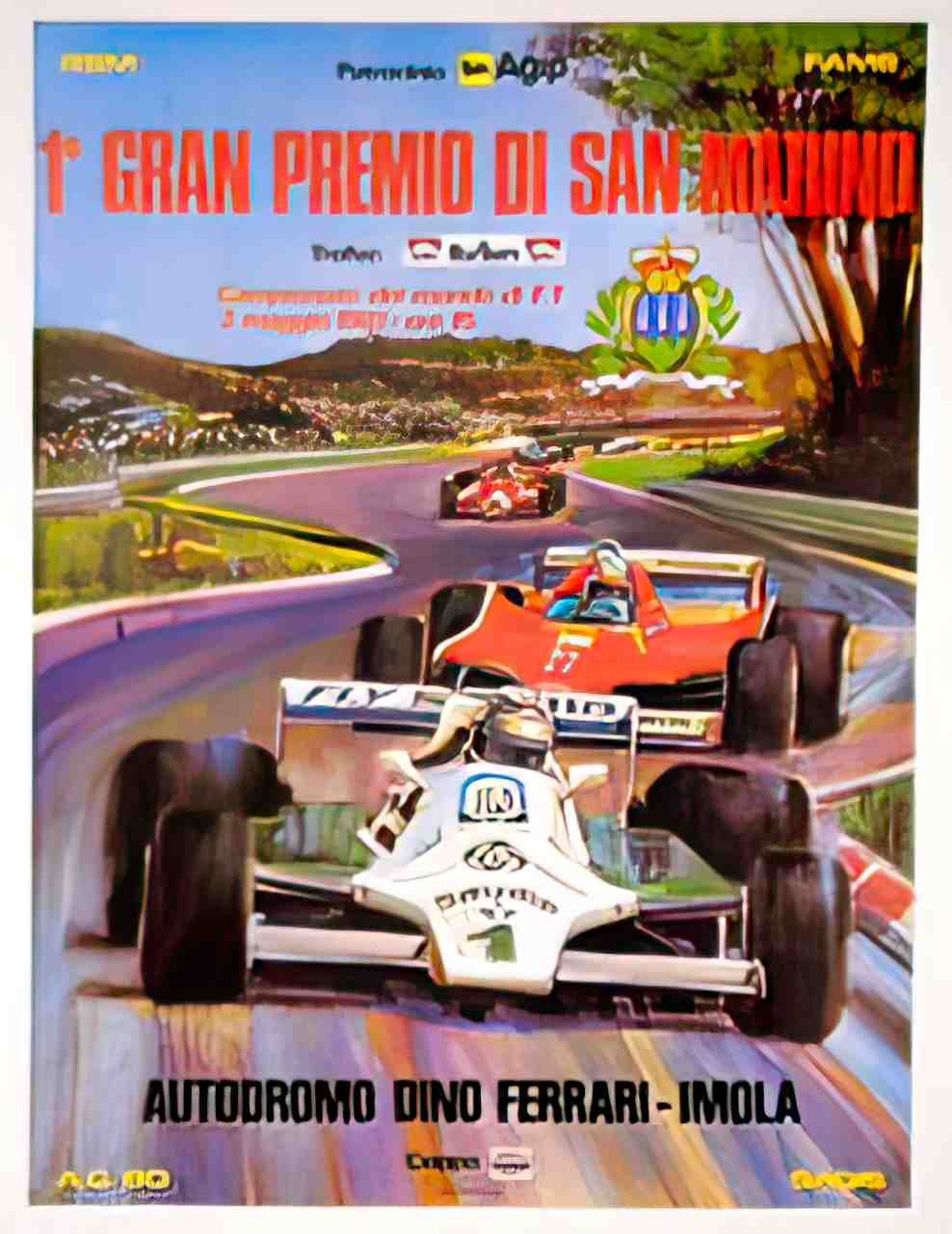 frontSanMarino81 Advert A4 Photo Print