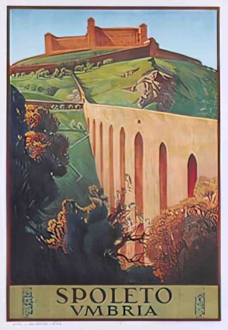 frontSpoleto Advert A4 Photo Print