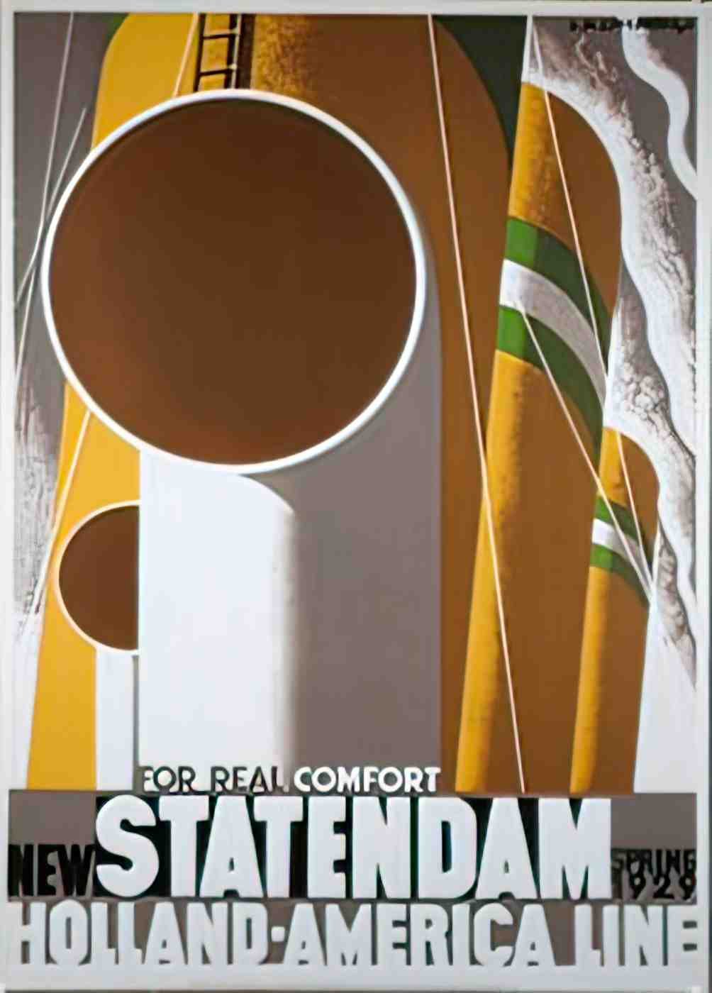 frontStatendam 1 Advert A4 Photo Print