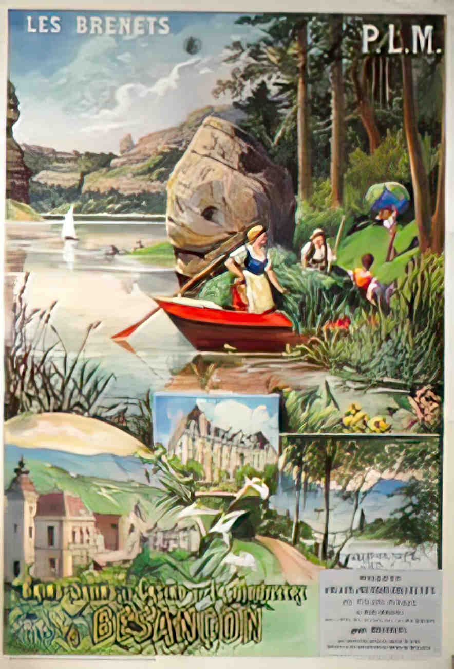 frontTaconvilleBesancon Advert A4 Photo Print