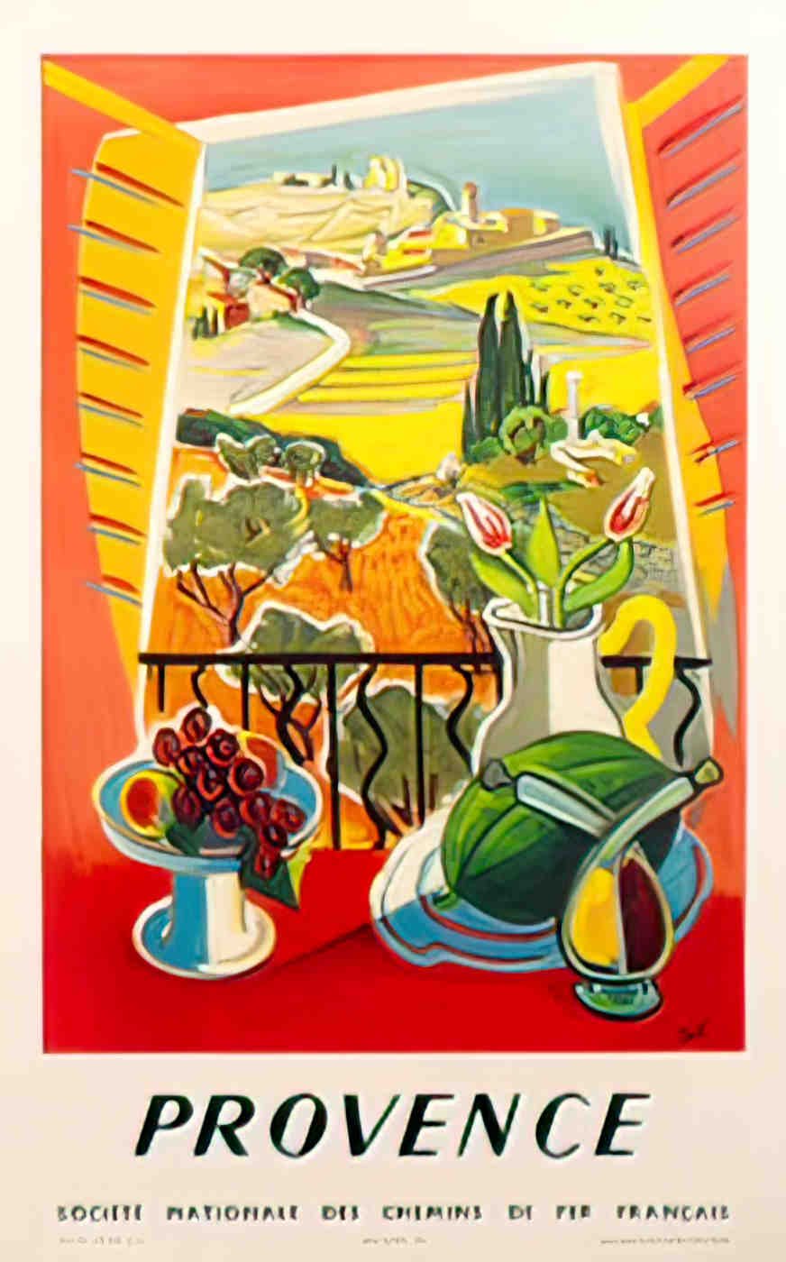 frontTalProvence Advert A4 Photo Print