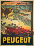 frontTamagnoPeugeot Advert A4 Photo Print