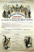 frontTroupesColonialesX Advert A4 Photo Print