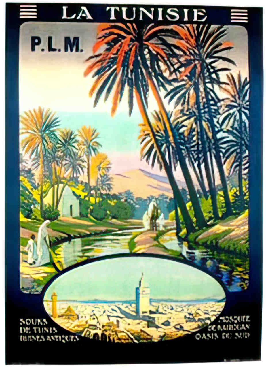 frontTunisie Advert A4 Photo Print