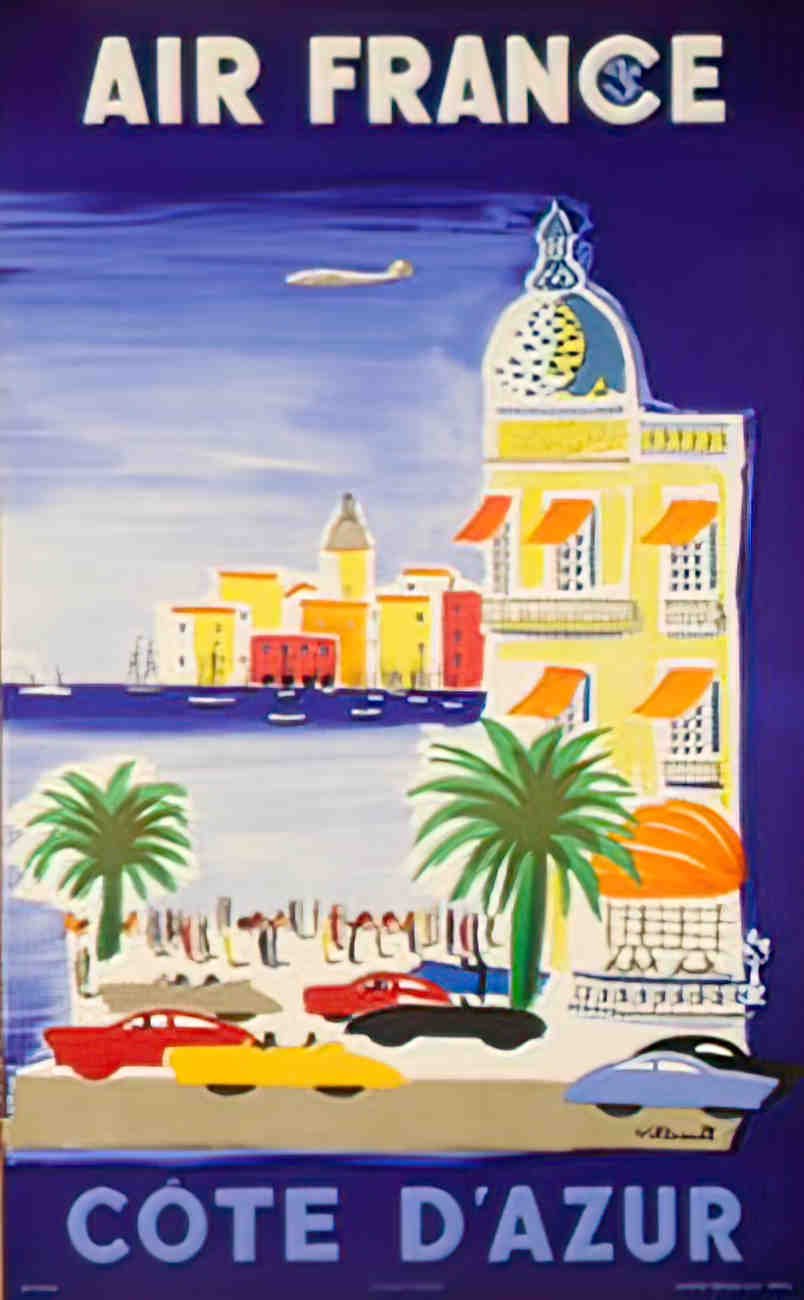frontVillemotAFCoteDazur Advert A4 Photo Print