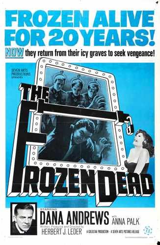 frosen dead  01 film star poster A4 Photo Print