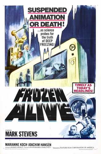 frozen alive  01 film star poster A4 Photo Print