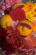 fruit flowers basket 1980s 1990s A4 Photo Print