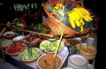 fruit table salad 1980s 1990s A4 Photo Print