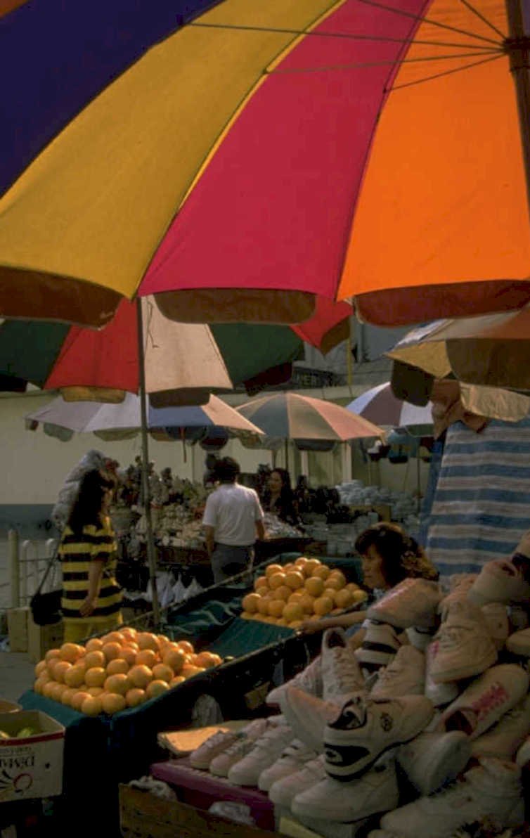 fruit vegetables market 1980s 1990s A4 Photo Print 42