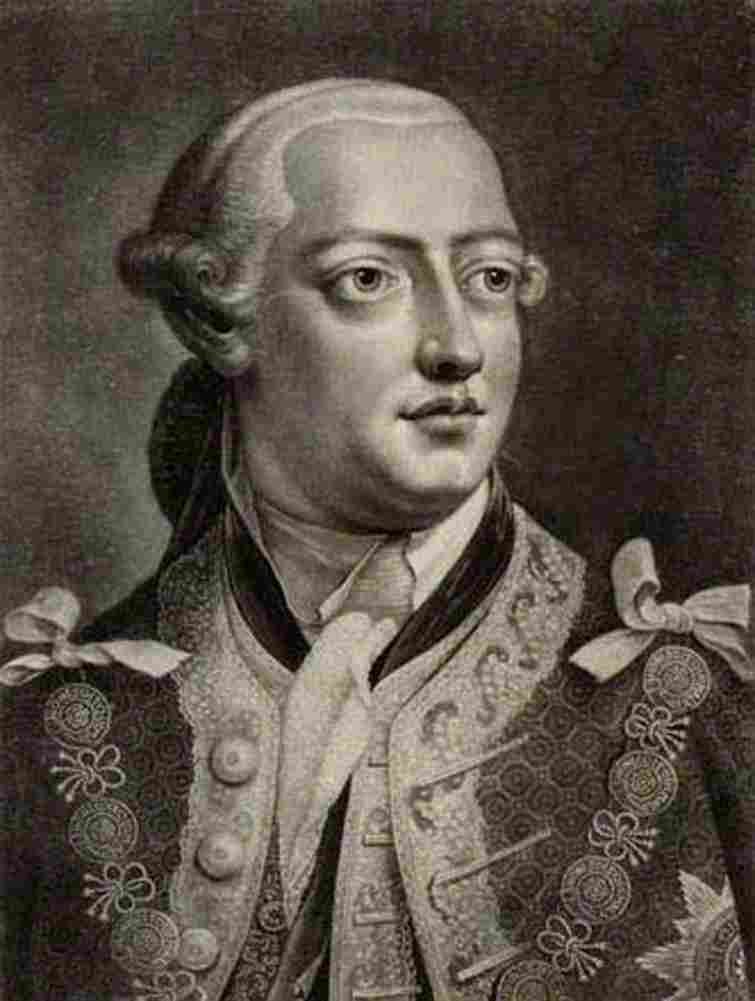 fry King George III mezzotint Art A4 Photo Print