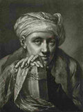 fry Man Wearing Turban Leaning on Book Art A4 Photo Print