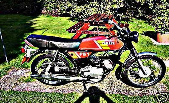 fs1 motorbike A4 Photo Print