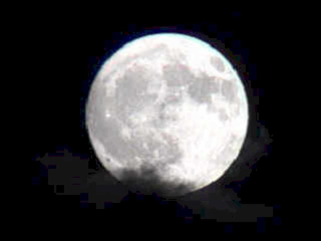 full moon nightsky1980s 1990s A4 Photo Print