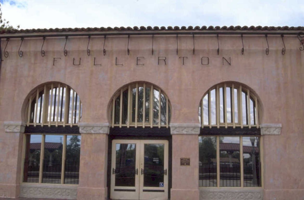 fullerton train station 1980s 1990s A4 Photo Print