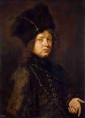 fur hat Art A4 Photo Print UK