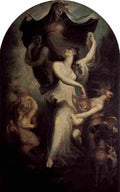 fus Euphrosyne before the Imagination and the Temperance Art A4 Photo Print