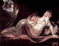 fus The Incubus Leaving Two Sleeping Women Art A4 Photo Print