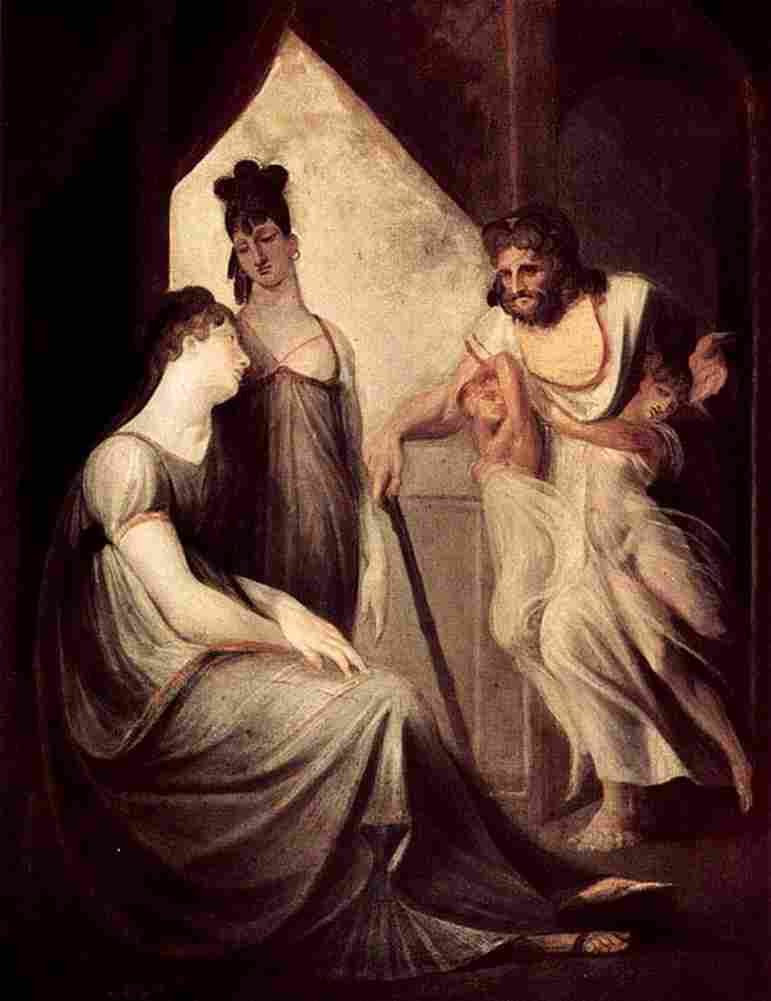 fus Thetis asks Hephaestus to Forge an Armor for her Son Achilles Art A4 Photo Print