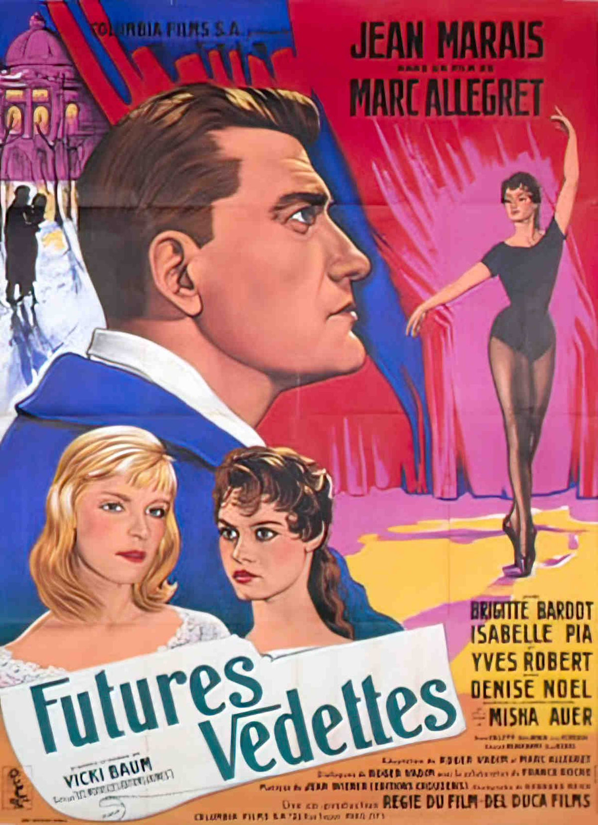 futures vedettes A Advert A4 Photo Print