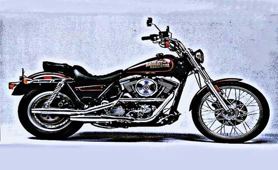 fxlr 1340 motorbike A4 Photo Print