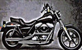 fxr 1340 motorbike A4 Photo Print