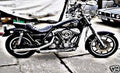 fxr1340 motorbike A4 Photo Print