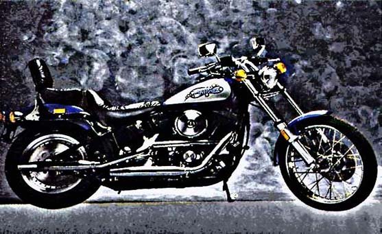 fxstc 1340 motorbike A4 Photo Print