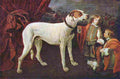 fyt Big Dog Dwarf and Boy Art A4 Photo Print