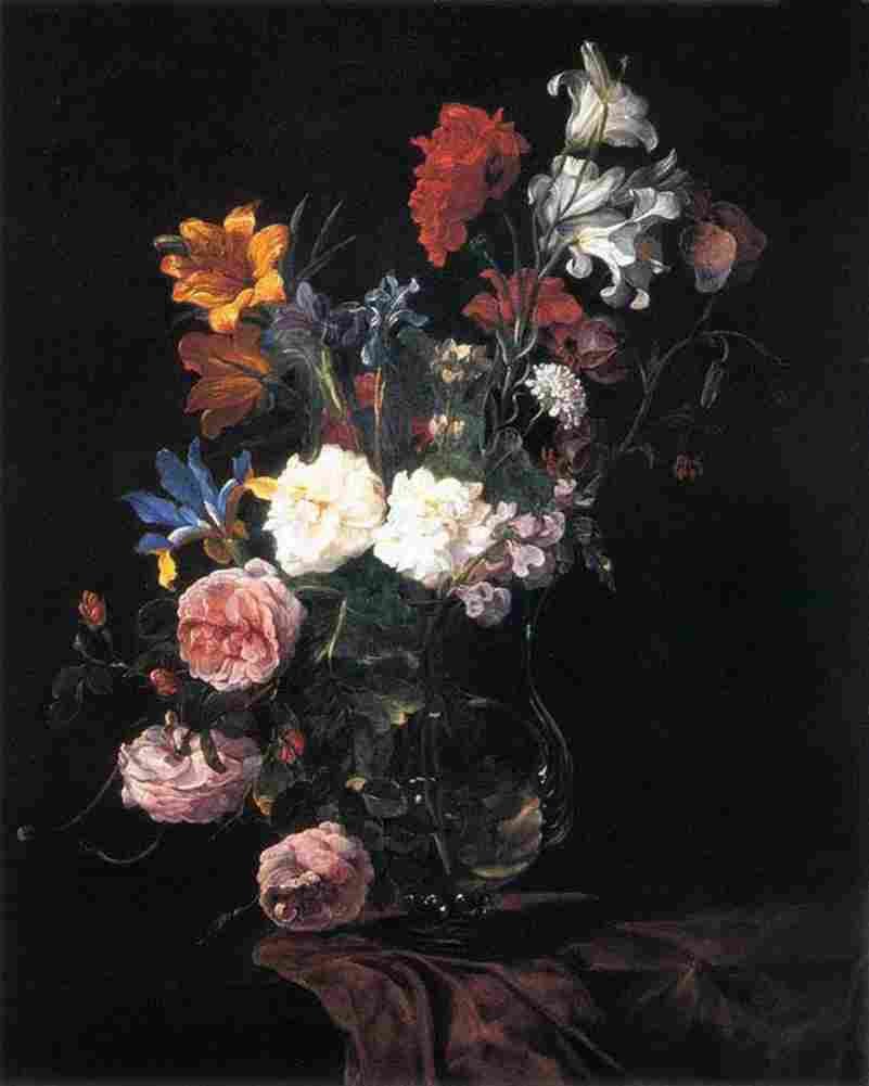 fyt vase of flowers Art A4 Photo Print